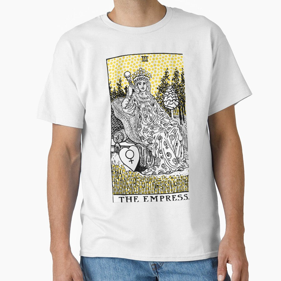Modern Tarot Design - 3 The Empress by Annalee Beer T-Shirts, Hoodie, Sweatshirt | BlankRebels.com (Image 1)