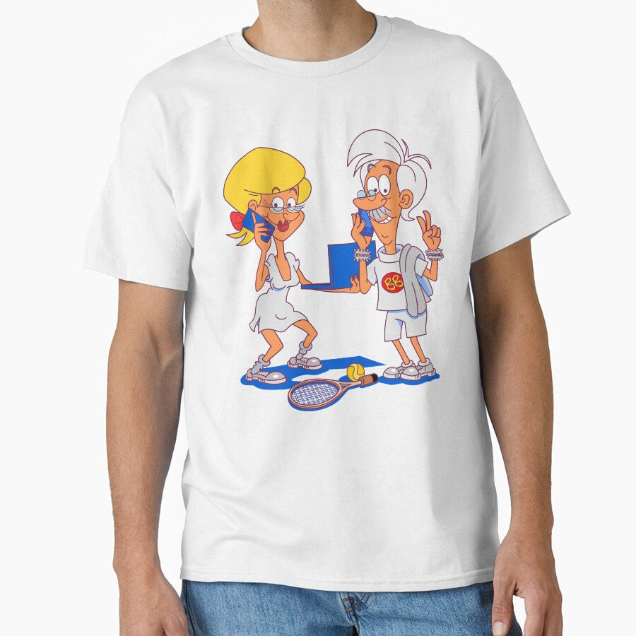 Tennis Baby Boomers Couple by ItaloBaudo T-Shirts, Hoodie, Sweatshirt | BlankRebels.com (Image 1)
