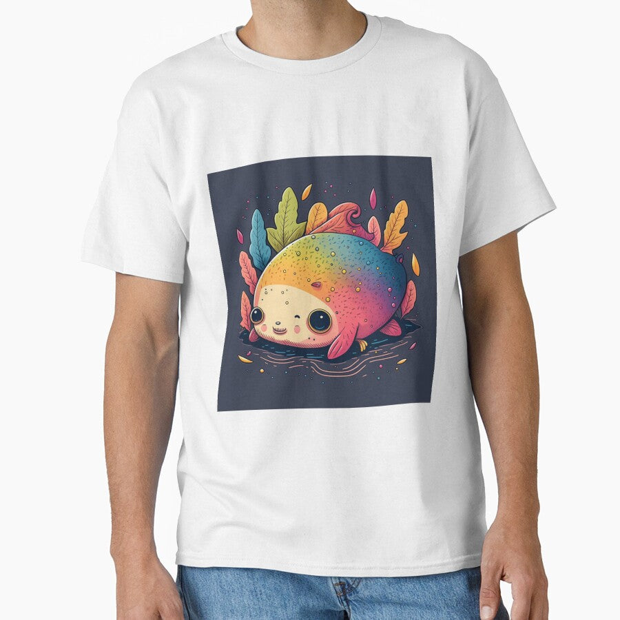 Ugly Cute Axolotl axolotl art by wildlifezen T-Shirts, Hoodie, Sweatshirt | BlankRebels.com (Image 1)