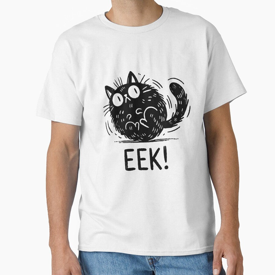 Cat EEK! by Thak24 T-Shirts, Hoodie, Sweatshirt | BlankRebels.com (Image 1)