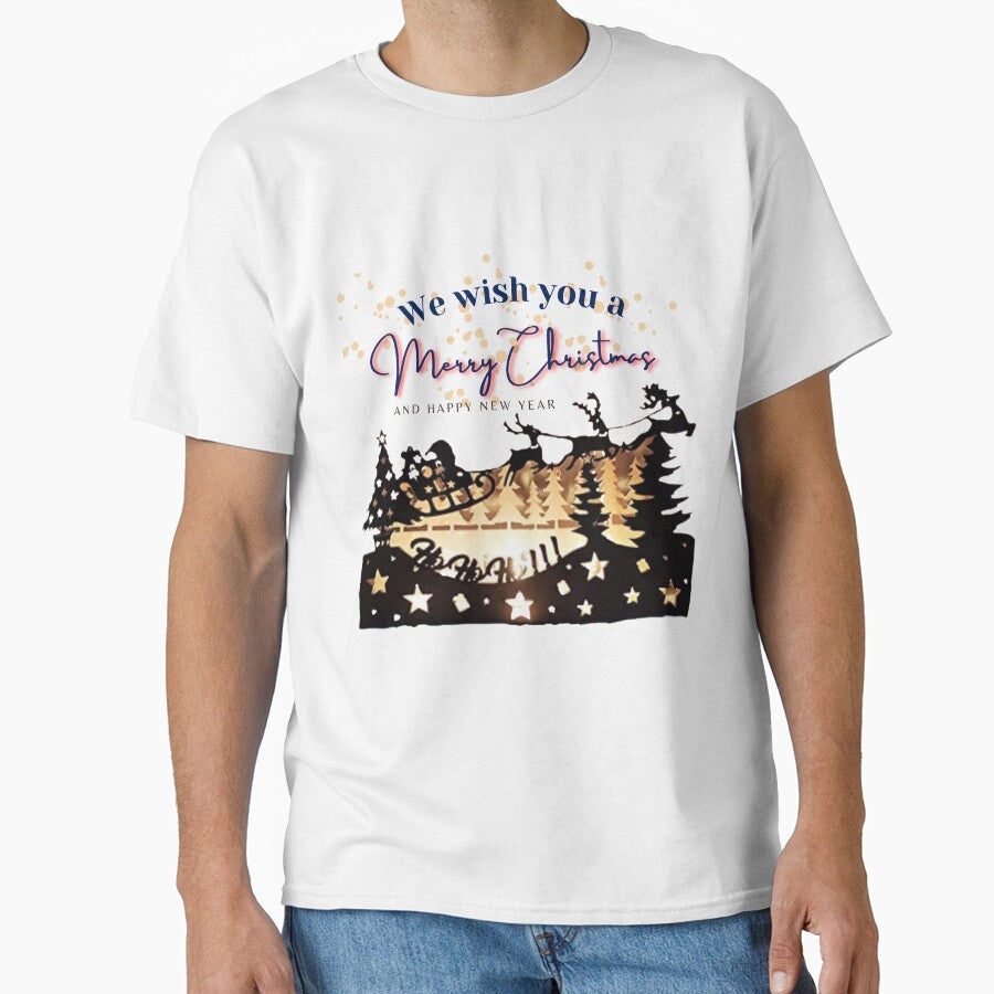 We wish you a merry Christmas and happy new year by Cheems0881 T-Shirts, Hoodie, Sweatshirt | BlankRebels.com (Image 1)