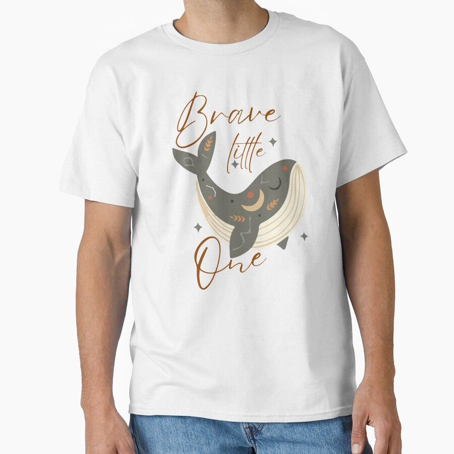 Boho Whale Brave Little One by Twist & Print T-Shirts, Hoodie, Sweatshirt | BlankRebels.com (Image 1)