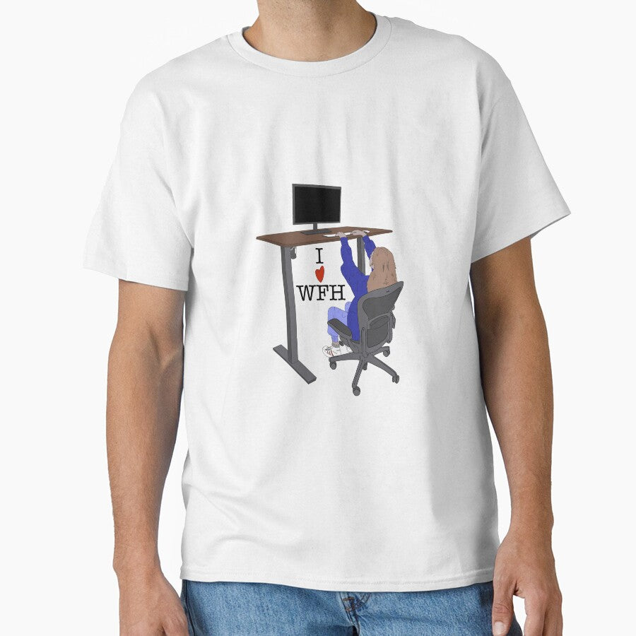 I Love WFH by BubbleDesigns4U T-Shirts, Hoodie, Sweatshirt | BlankRebels.com (Image 1)