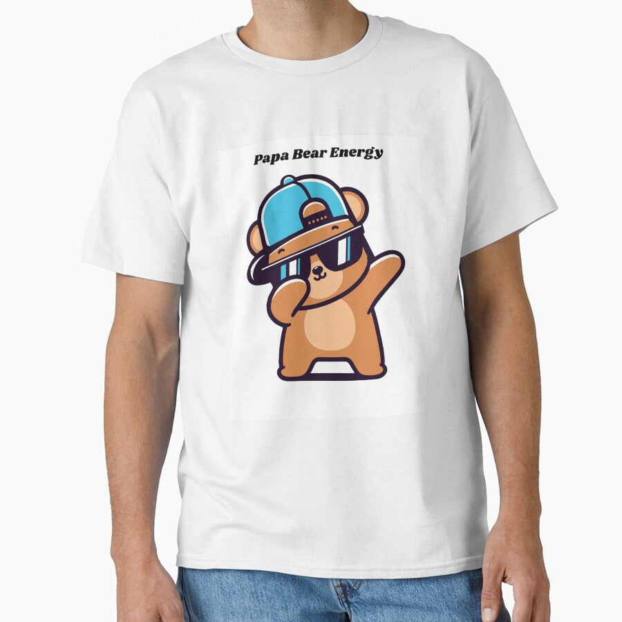 Papa Bear Energy by AshersDigitalWorld T-Shirts, Hoodie, Sweatshirt | BlankRebels.com (Image 1)