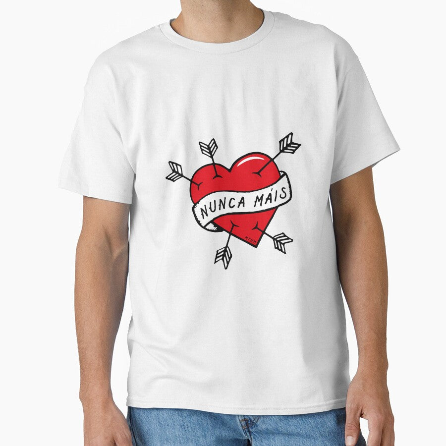 never again heart tattoo by emeteneme T-Shirts, Hoodie, Sweatshirt | BlankRebels.com (Image 1)