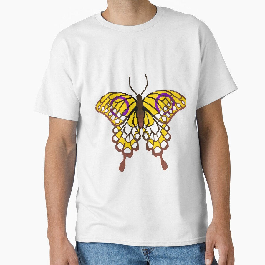 Intersex Pride Butterfly by MetallicWings15 T-Shirts, Hoodie, Sweatshirt | BlankRebels.com (Image 1)