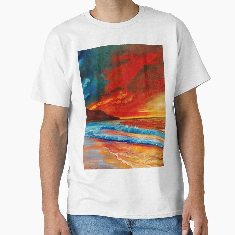 Brilliant Hawaiian Sunset by jennyleeandjim T-Shirts, Hoodie, Sweatshirt | BlankRebels.com (Image 1)