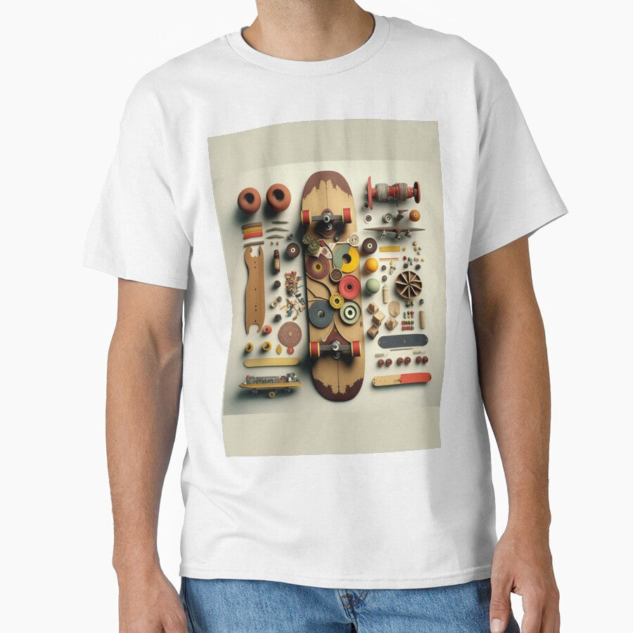 Modern motorized skateboard with stylish design by EternalSpectrum T-Shirts, Hoodie, Sweatshirt | BlankRebels.com (Image 1)