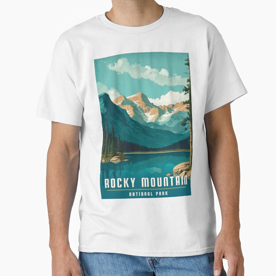 Rocky Mountain National Park by WanderlustArtsy T-Shirts, Hoodie, Sweatshirt | BlankRebels.com (Image 1)