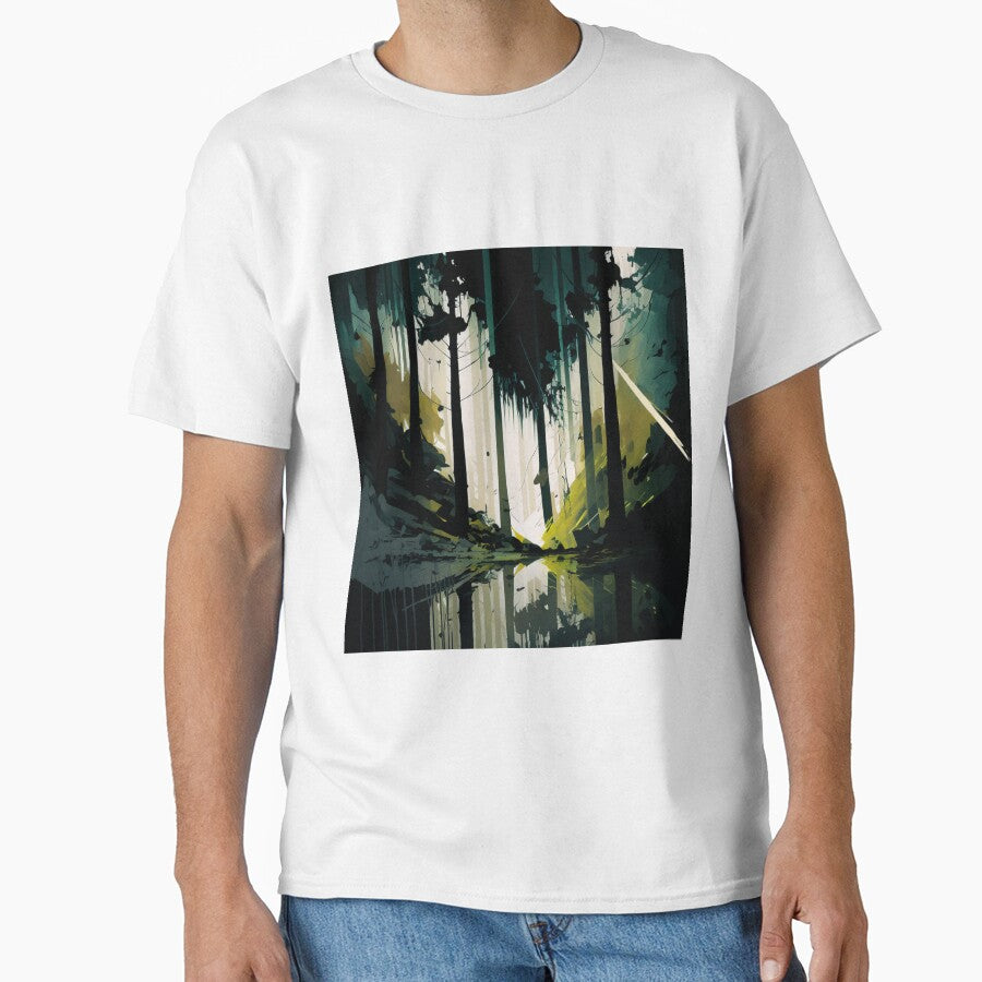 Abstract Forest 3 by Standard Deviation Co T-Shirts, Hoodie, Sweatshirt | BlankRebels.com (Image 1)