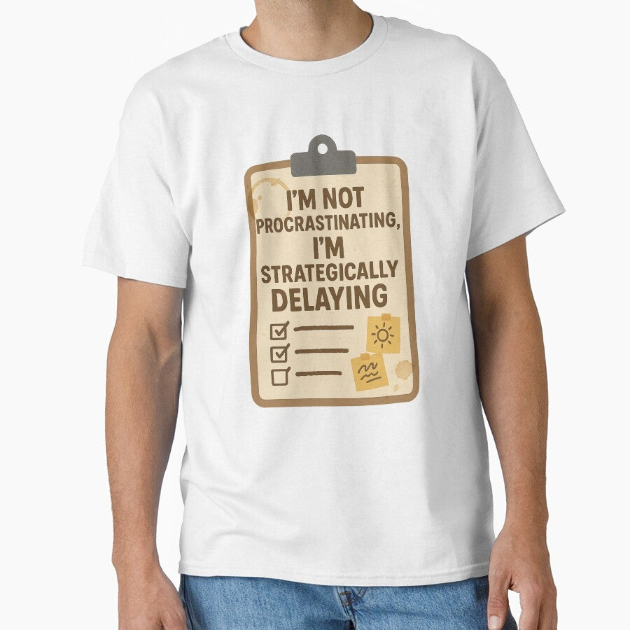 Certified Strategic Delayer by MadeByF T-Shirts, Hoodie, Sweatshirt | BlankRebels.com (Image 1)