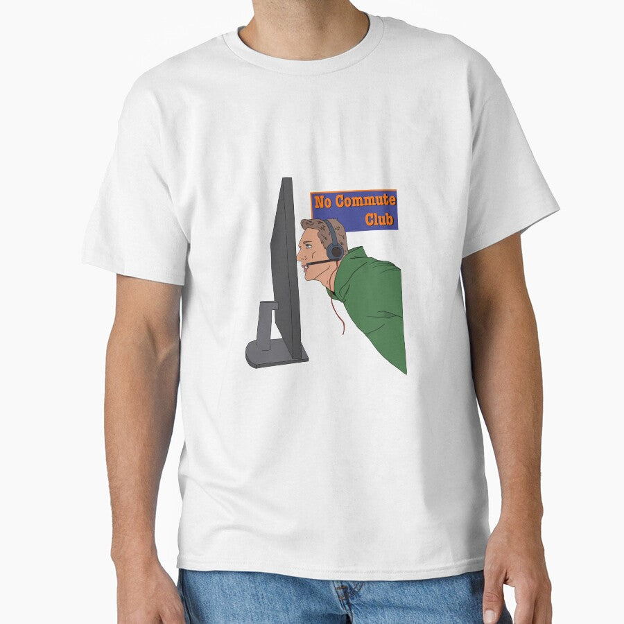 No Commute Club - Too Close by BubbleDesigns4U T-Shirts, Hoodie, Sweatshirt | BlankRebels.com (Image 1)