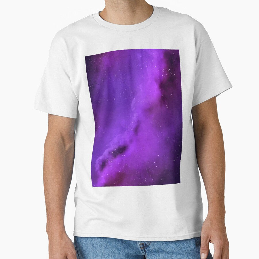 Purple Cosmic Star Galaxy, Cosmos by newburyboutique T-Shirts, Hoodie, Sweatshirt | BlankRebels.com (Image 1)