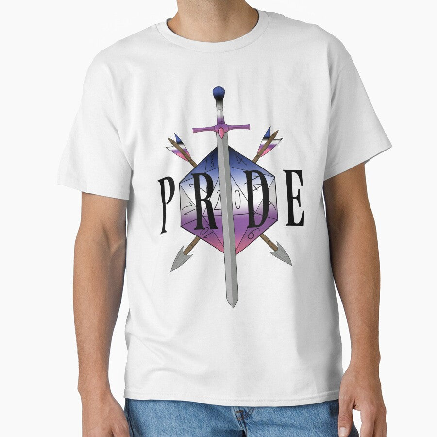 Critical hit! - Genderfluid Pride by flailingmuse T-Shirts, Hoodie, Sweatshirt | BlankRebels.com (Image 1)
