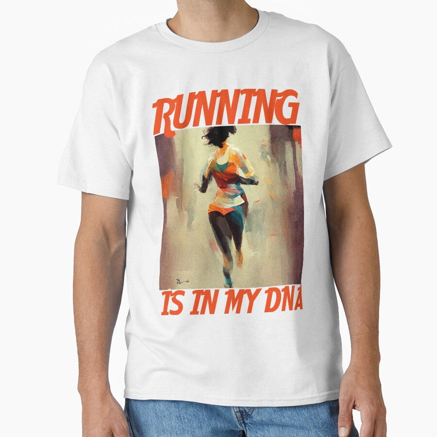 Love Running: Running is in My DNA by typoinspired T-Shirts, Hoodie, Sweatshirt | BlankRebels.com (Image 1)
