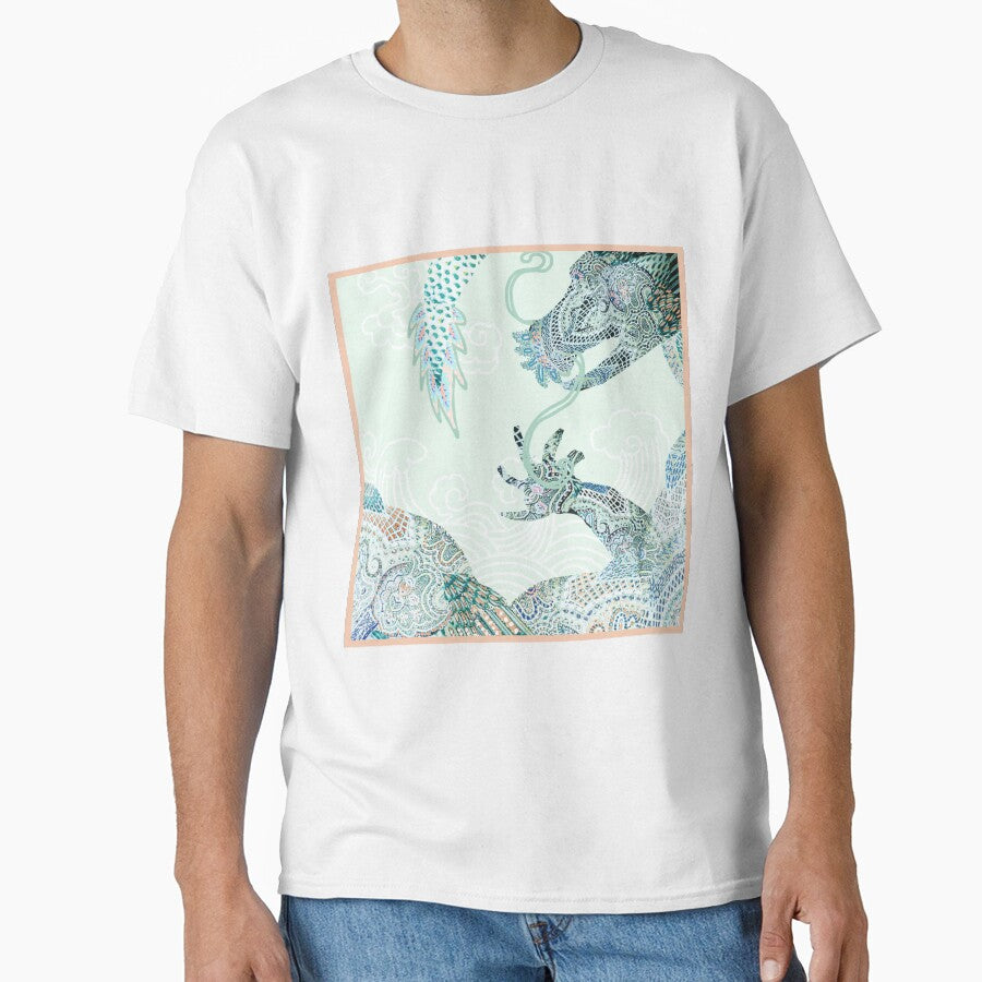Intricate dragon design by finedrawings T-Shirts, Hoodie, Sweatshirt | BlankRebels.com (Image 1)
