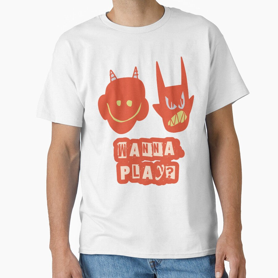 Wanna Play? Funny Demons dark humour Halloween Gift by InkyGenies