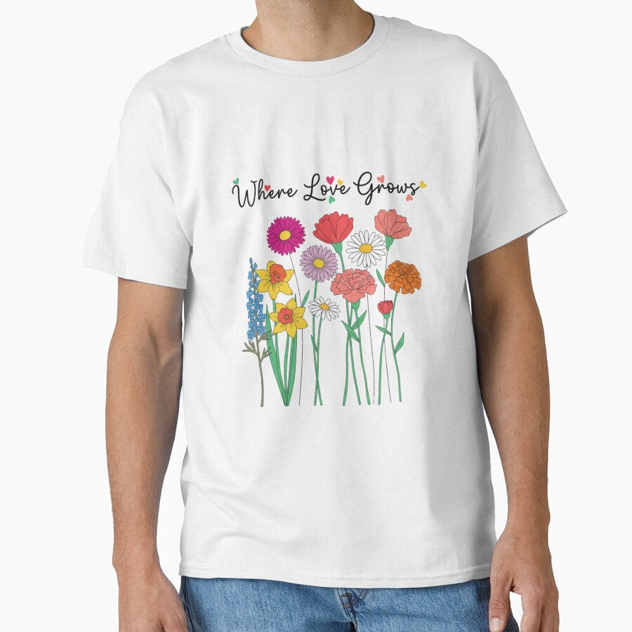 Aesthetic Floral Print Hoodie & T-Shirt by quietvisualsco Sweatshirt | BlankRebels.com (Image 1)