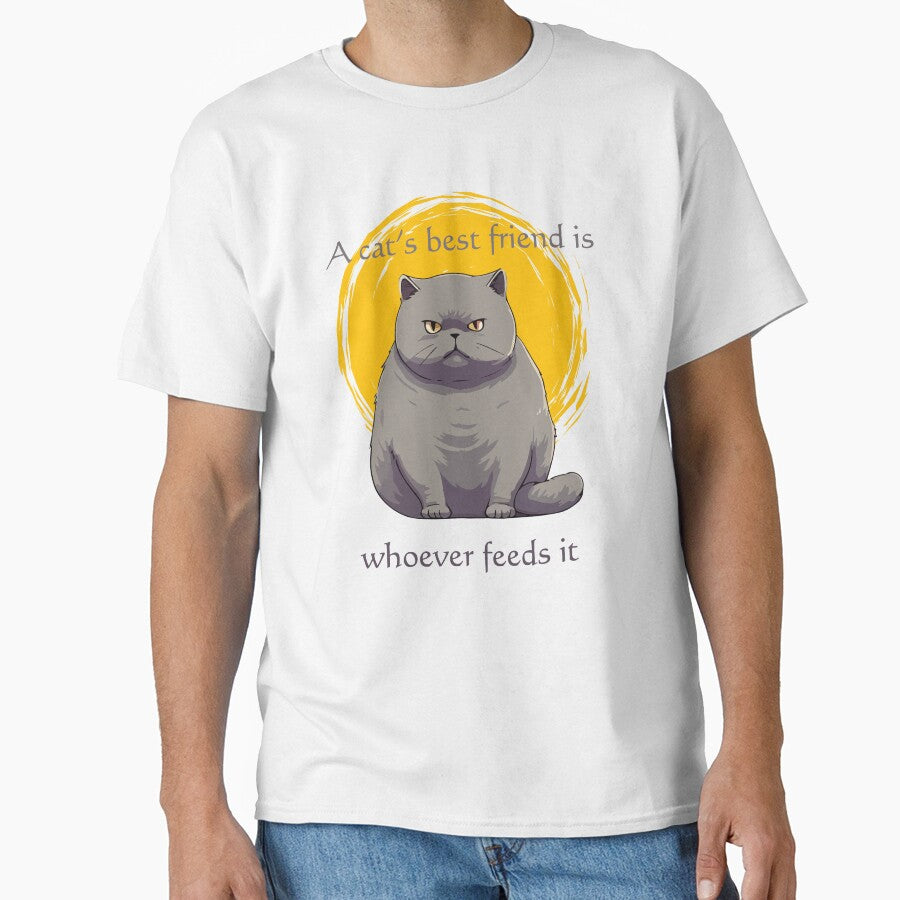 A Cat's Best Friend by Petthecatshop T-Shirts, Hoodie, Sweatshirt | BlankRebels.com (Image 1)