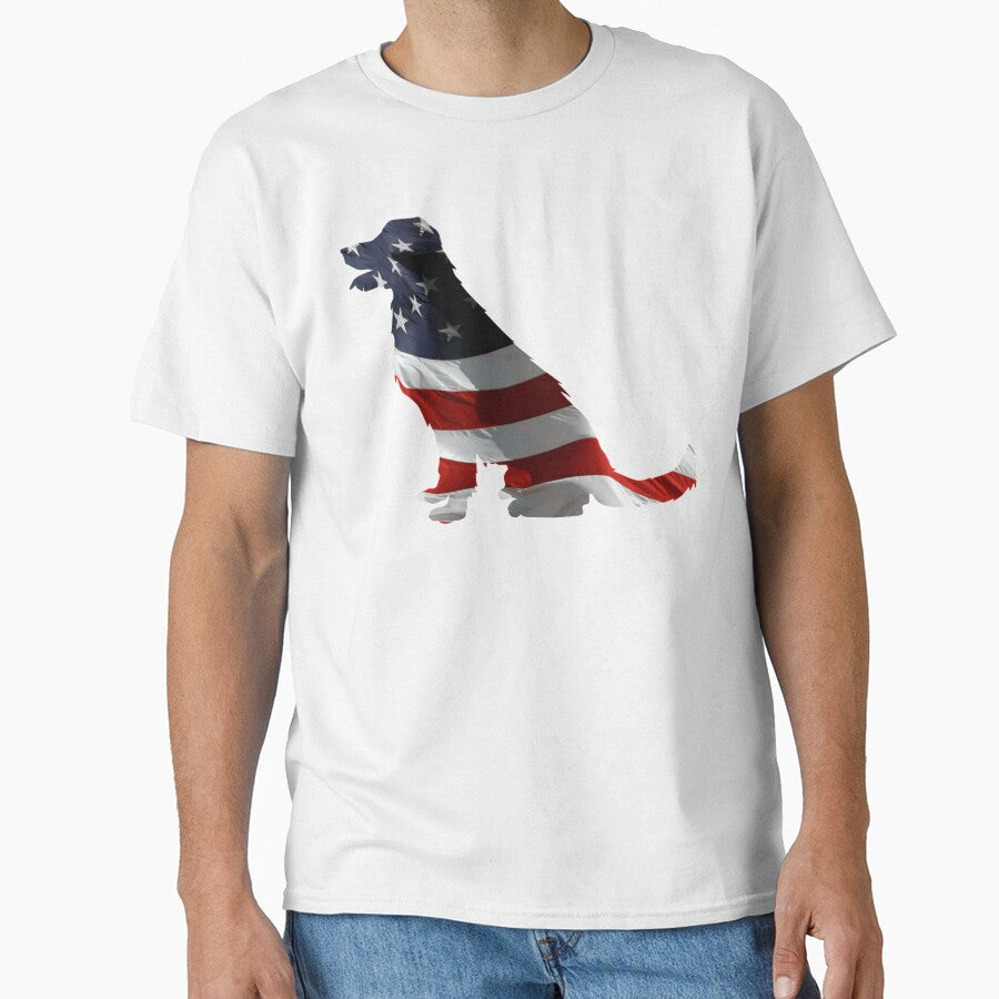 American Dog T-Shirt & Stickers - Dog Lover by StrangeStreet Hoodie, Sweatshirt | BlankRebels.com (Image 1)