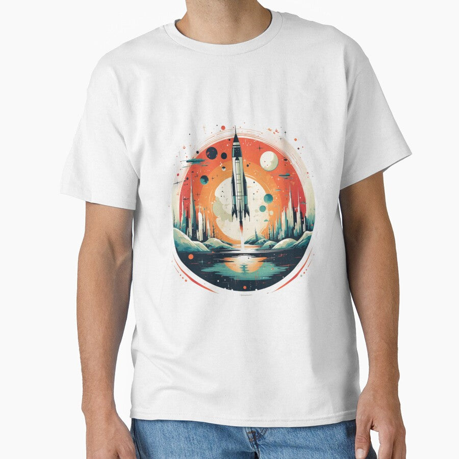 Rocket liftoff by ghostoffice T-Shirts, Hoodie, Sweatshirt | BlankRebels.com (Image 1)