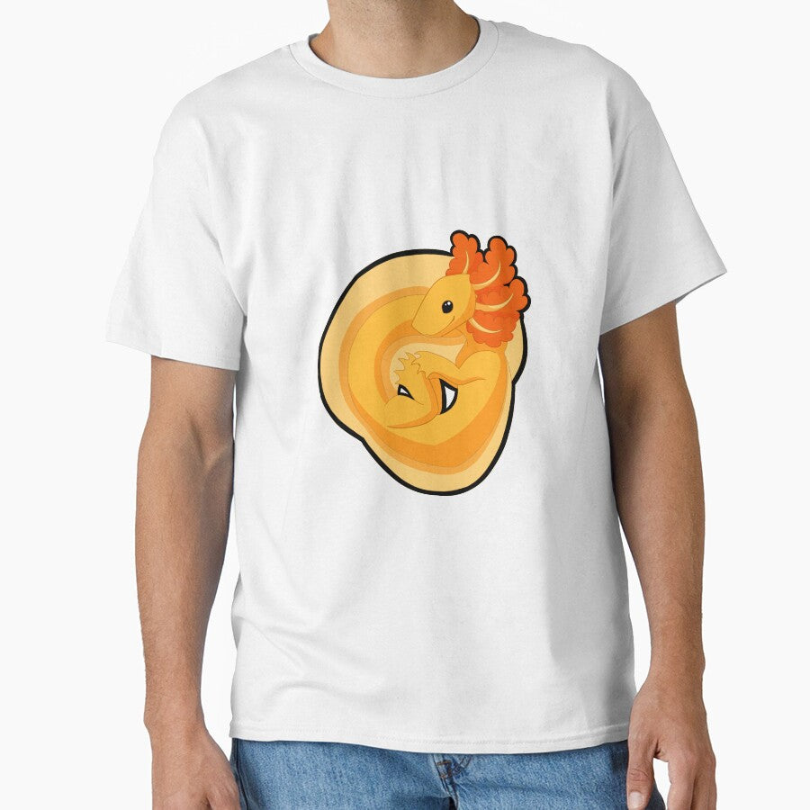 Gold Axolotl by Xenyca T-Shirts, Hoodie, Sweatshirt | BlankRebels.com (Image 1)
