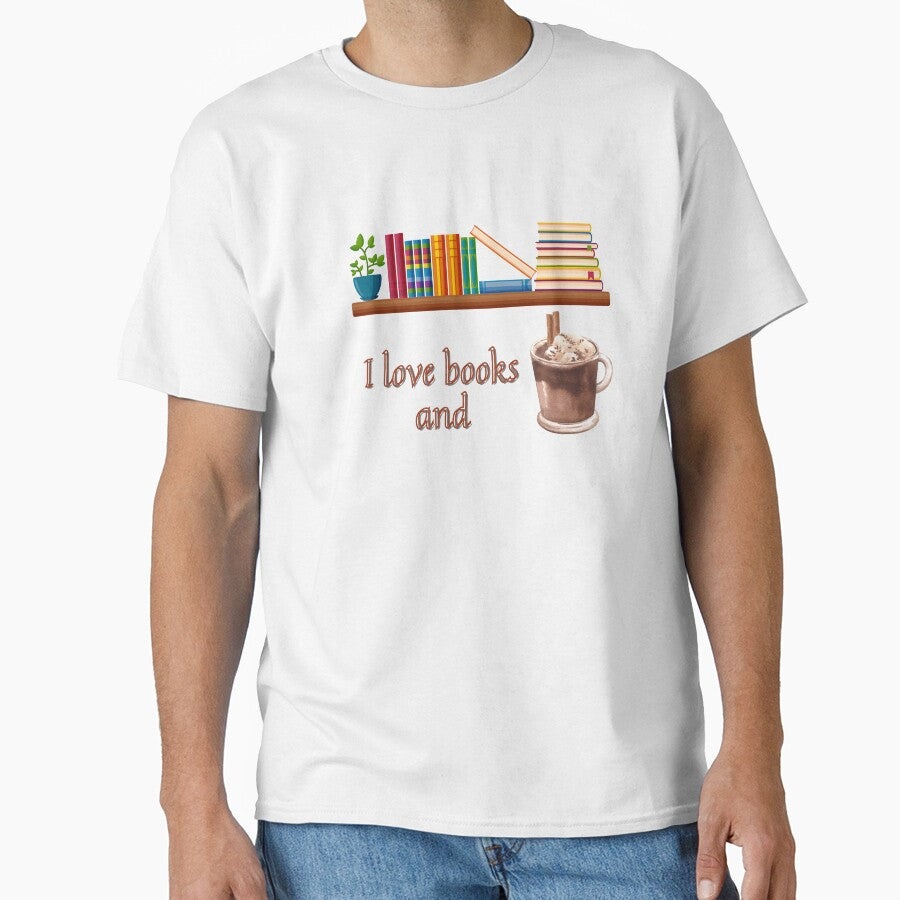 I Love books and good coffee by Mrs.  Tara T-Shirts, Hoodie, Sweatshirt | BlankRebels.com (Image 1)