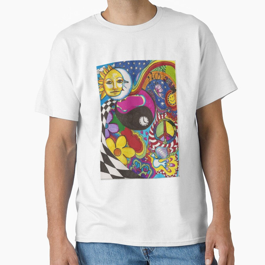 Hippie 2 by Darío Fabián González Sheridan T-Shirts, Hoodie, Sweatshirt | BlankRebels.com (Image 1)
