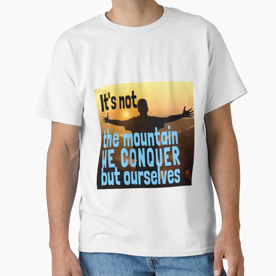 In the Mountain We Conquer Ourselves Climbing Hiking Club Is Calling by tengamerx T-Shirts, Hoodie, Sweatshirt (Image 1)
