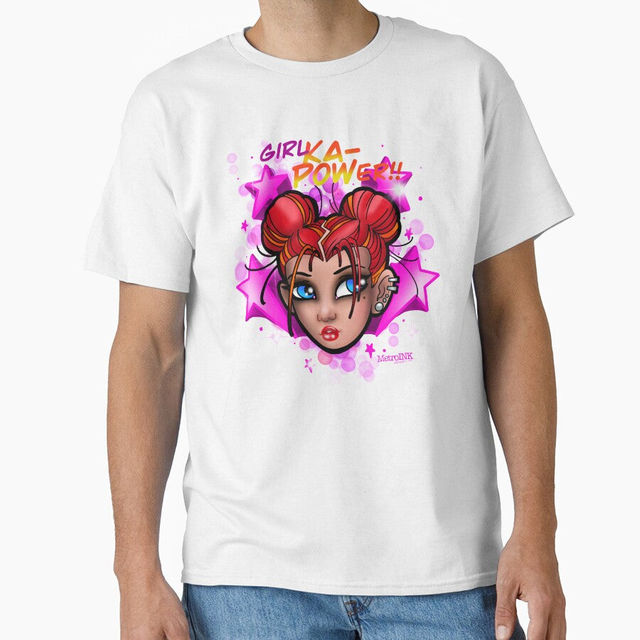 Girl KA-POWer!! by MetroInk T-Shirts, Hoodie, Sweatshirt | BlankRebels.com (Image 1)