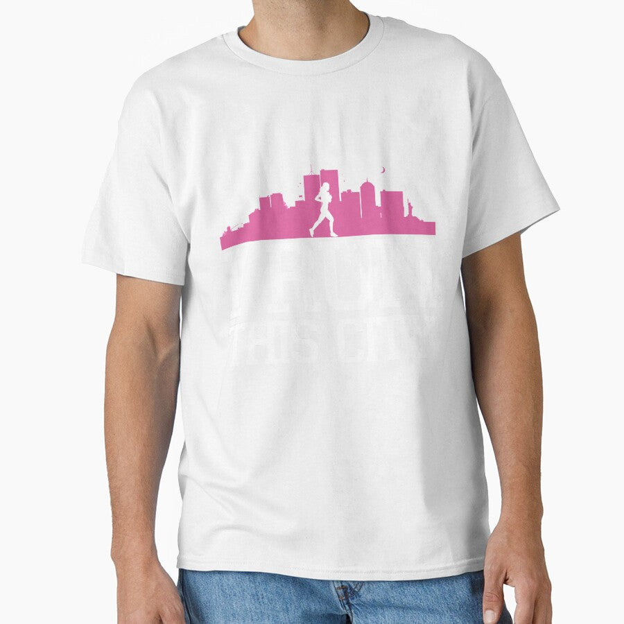 Run in The City Women Running lovers Fun Tank Top Jogger by djpraxis T-Shirts, Hoodie, Sweatshirt | BlankRebels.com (Image 1)