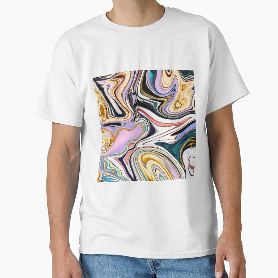 Marble Abstract Art colourful by Tshirtstory T-Shirts, Hoodie, Sweatshirt | BlankRebels.com (Image 1)
