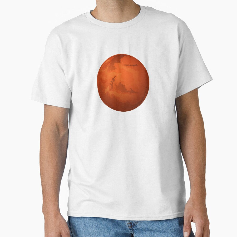 Red Planet Mars by dcohea T-Shirts, Hoodie, Sweatshirt | BlankRebels.com (Image 1)