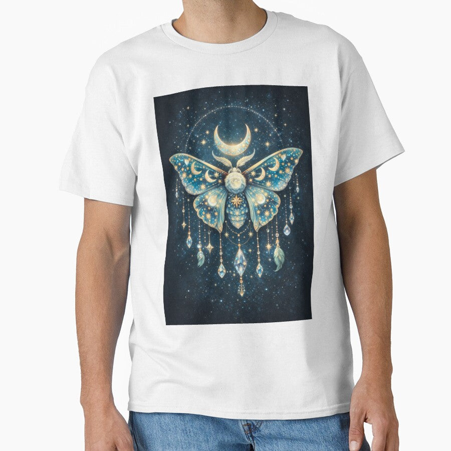 Celestial Moth Art by DarkMoonSiren T-Shirts, Hoodie, Sweatshirt | BlankRebels.com (Image 1)