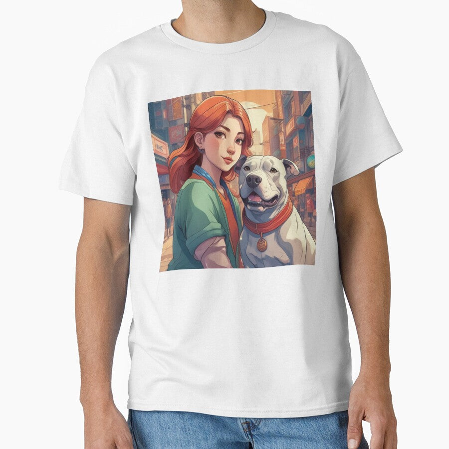 Best Friends Forever – Urban Pet Art by Jane-Phoenix T-Shirts, Hoodie, Sweatshirt | BlankRebels.com (Image 1)
