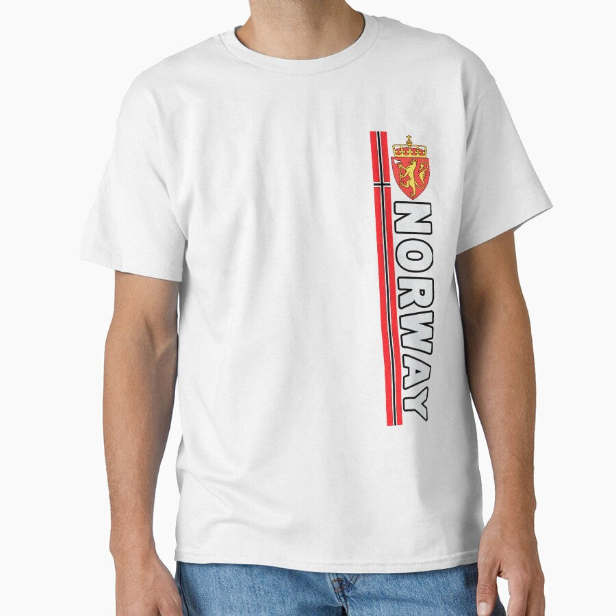 Norway Soccer Jersey Style Left SIde Original by merchhost