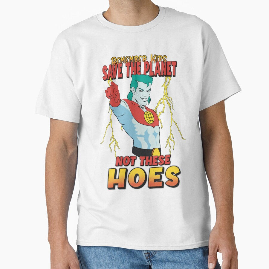 Captain save the planet by Triggered90s T-Shirts, Hoodie, Sweatshirt | BlankRebels.com (Image 1)