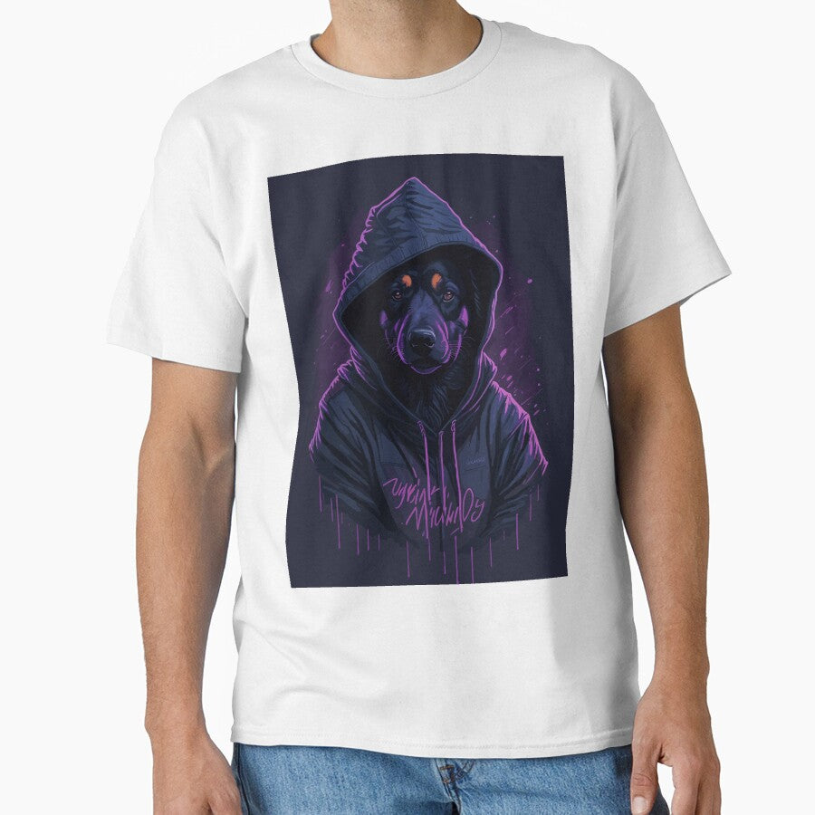 Dog using a Hoodie - Trendy and Adorable Pet Apparel by Diegos- T-Shirts, Sweatshirt | BlankRebels.com (Image 1)