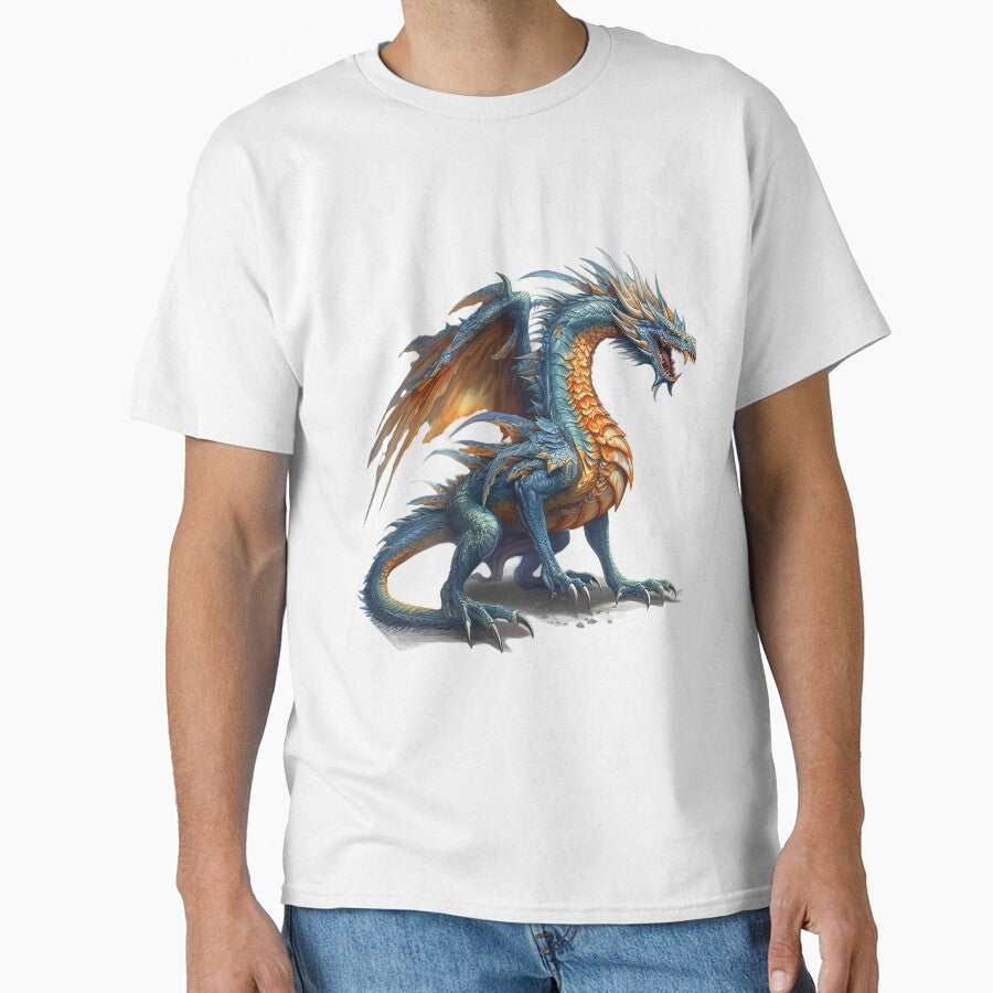 Blue Dragon by PCGDrawing T-Shirts, Hoodie, Sweatshirt | BlankRebels.com (Image 1)