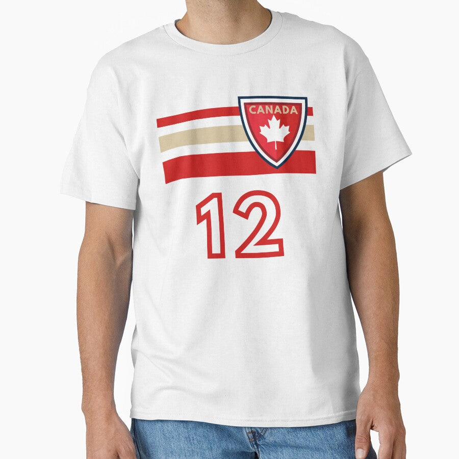 Canada Team Jersey-Retro Style-Canada Soccer Team-Christine Sinclair-Canada Soccer -2022--CANMNT-CANWNT by SighFly52