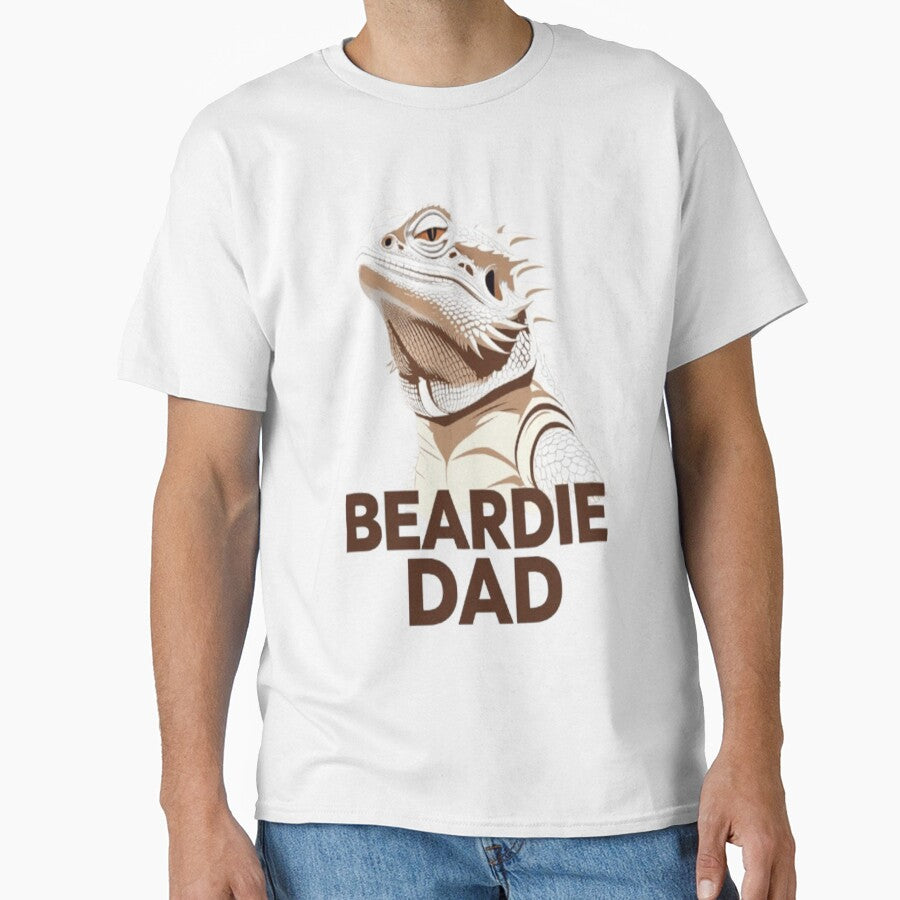 Beardie Dad – Simple Bearded Dragon Owner Gift by InkVibezz T-Shirts, Hoodie, Sweatshirt | BlankRebels.com (Image 1)