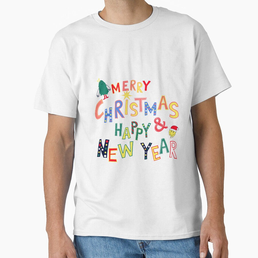 Merry christmas and happy new year by CreativaNook T-Shirts, Hoodie, Sweatshirt | BlankRebels.com (Image 1)