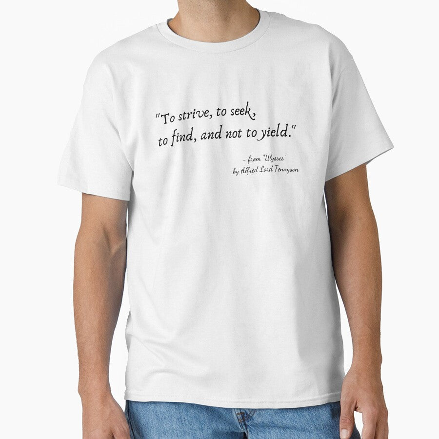 A Quote from "Ulysses" by Alfred Lord Tennyson by Poemit T-Shirts, Hoodie, Sweatshirt | BlankRebels.com (Image 1)