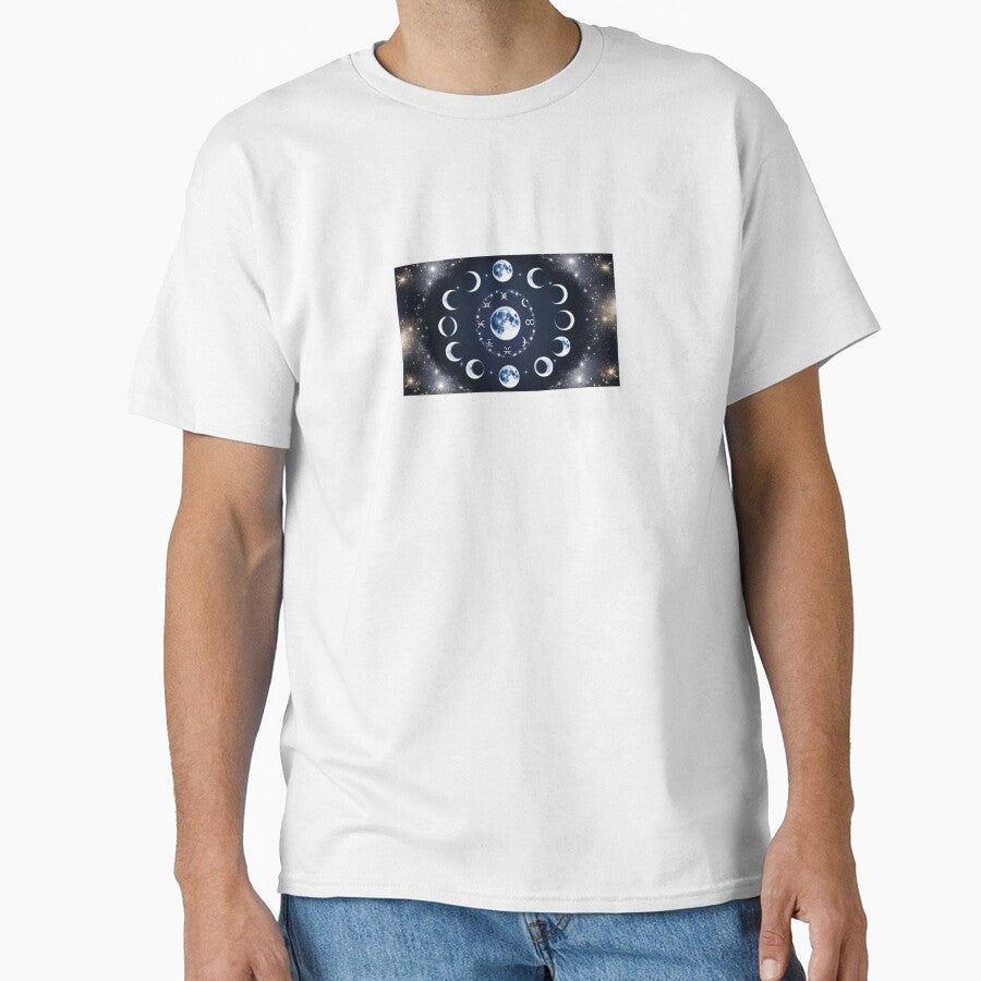 Zodiac Phases of the Moon by Magical Realms T-Shirts, Hoodie, Sweatshirt | BlankRebels.com (Image 1)
