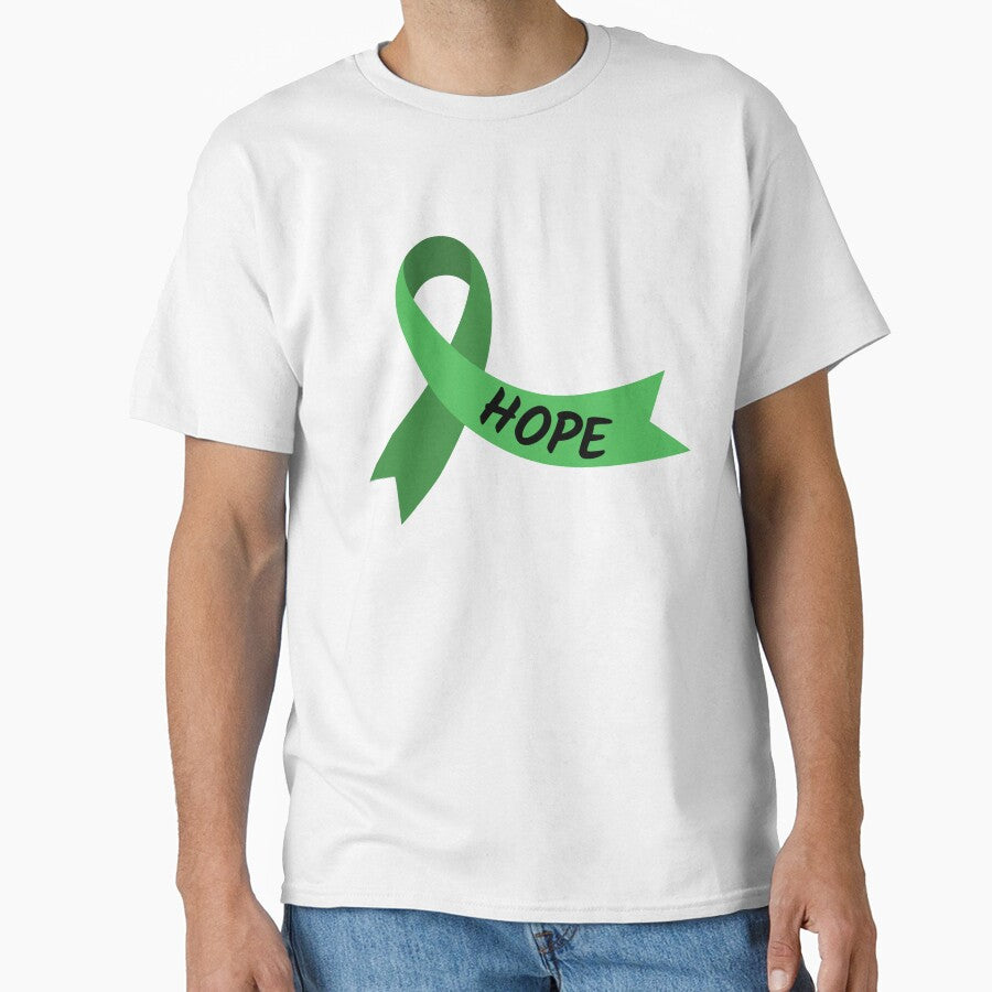 Hope Green Ribbon by glc1985 T-Shirts, Hoodie, Sweatshirt | BlankRebels.com (Image 1)
