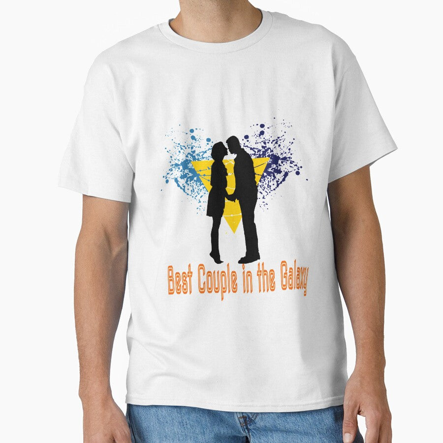 Best Couple in the Galaxy Universe Lovers Boyfriend and Girlfriend Wife and Husband Engaged by tengamerx... (Image 1)