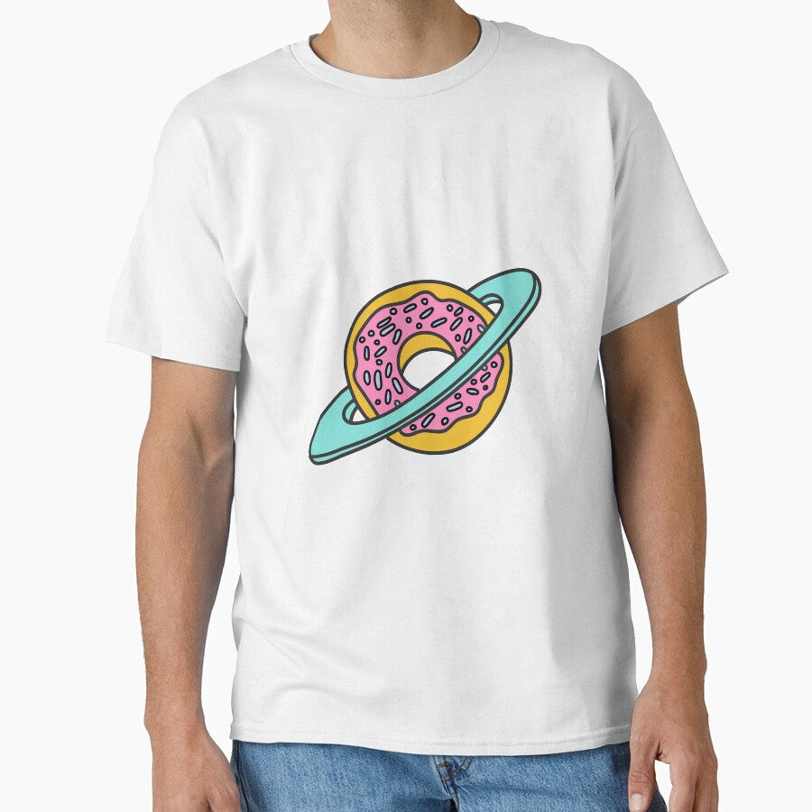 Donut Planet Illustration by cobyc10916 T-Shirts, Hoodie, Sweatshirt | BlankRebels.com (Image 1)