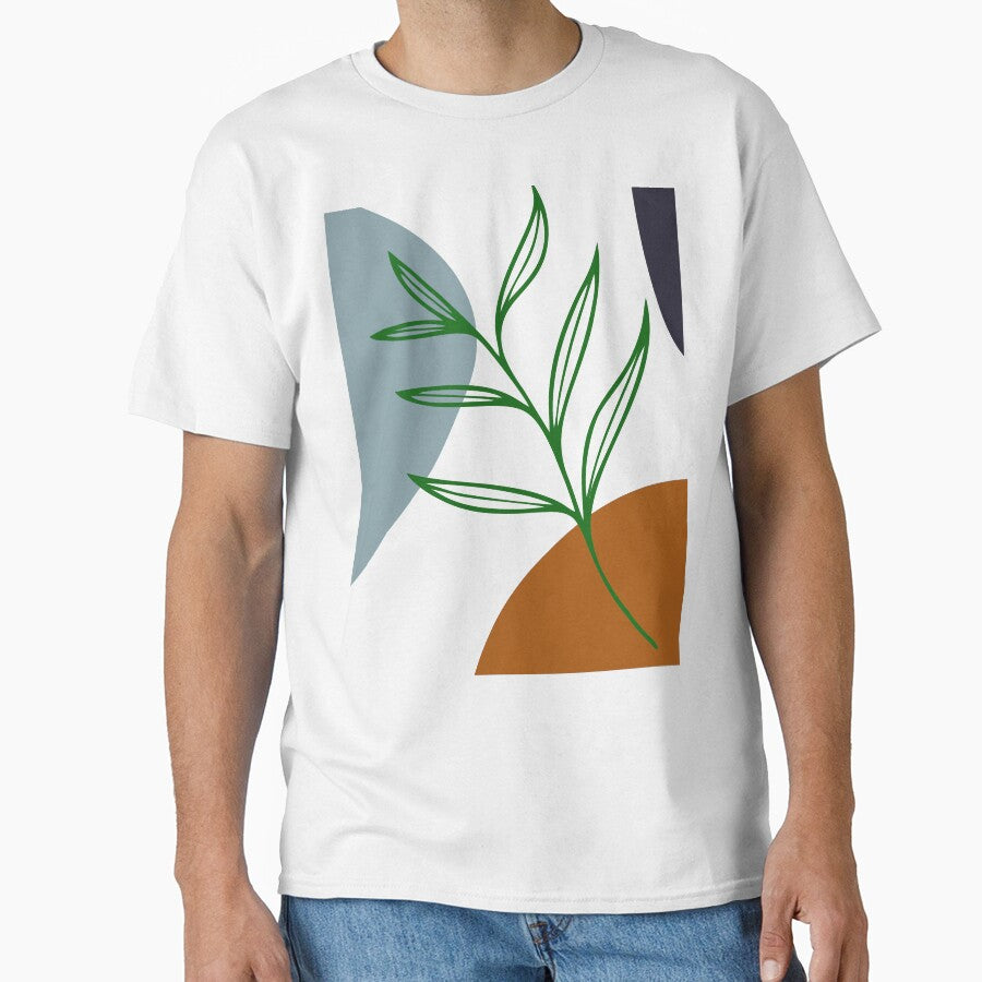 Boho Botanical Modern Minimal by sutja T-Shirts, Hoodie, Sweatshirt | BlankRebels.com (Image 1)