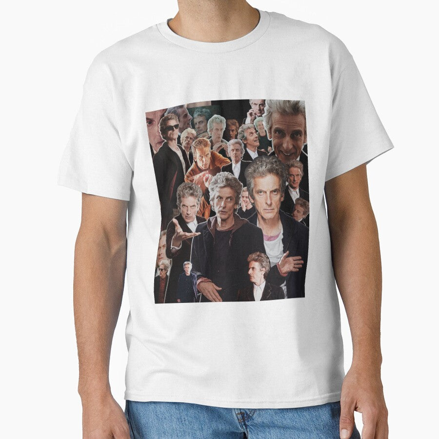 Peter Capaldi - 12th Doctor by bluevanart T-Shirts, Hoodie, Sweatshirt | BlankRebels.com (Image 1)