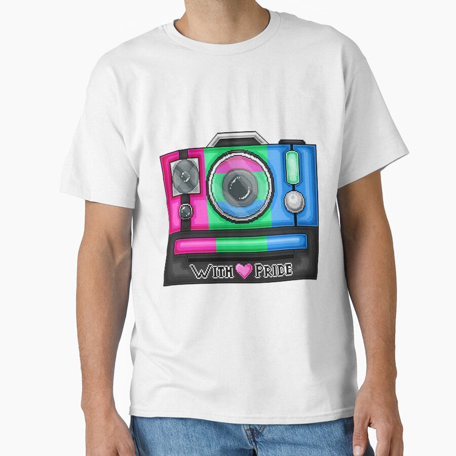 Poly Pride Pixel Camera T-Shirts, Hoodie, Sweatshirt
